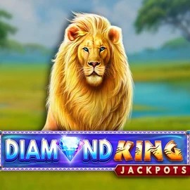 Diamond King Jackpots logo by SpinPlay Games Corgibet Casino