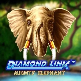 Diamond Link Mighty Elephant slot logo by Novomatic at Corgibet Casino
