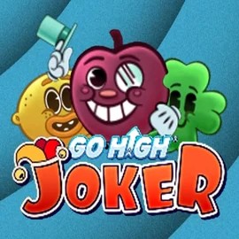 Go High Joker slot logo by RubyPlay at Corgibet Casino
