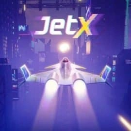 jetX online game logo by SmartSoft on corgibetcasinoo.de
