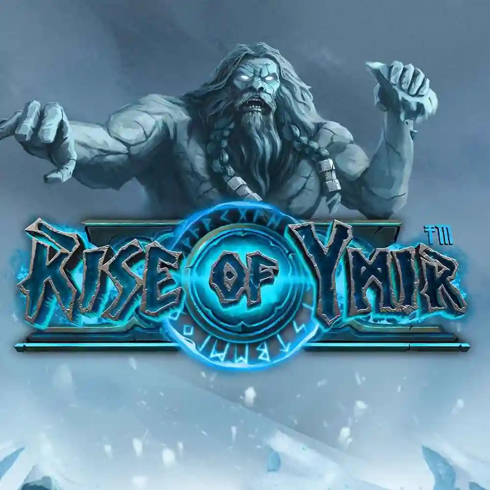 Rise of Ymir logo by Hacksaw Gaming at Corgibet Casino